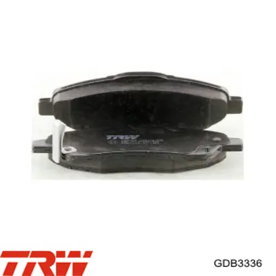 Передние тормозные колодки GDB3336 TRW