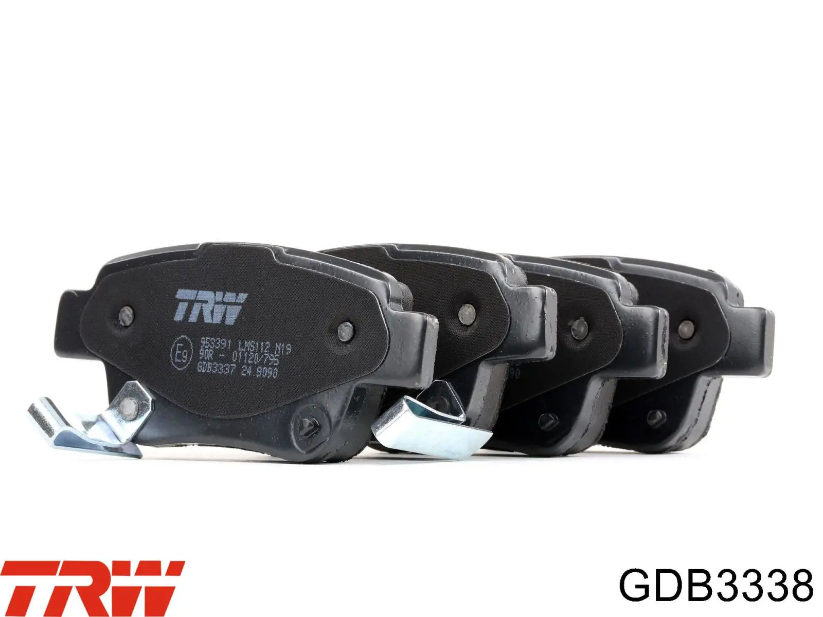 Передние тормозные колодки GDB3338 TRW