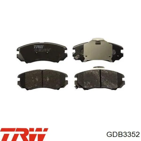 Колодки TRW GDB3352 цена, от 17.59 USD