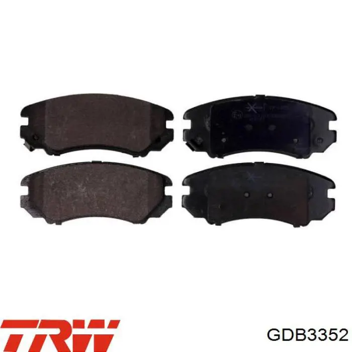 Передние тормозные колодки GDB3352 TRW