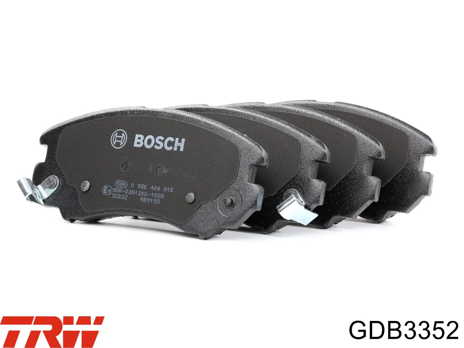 Купить GDB3352 TRW Колодки тормозные