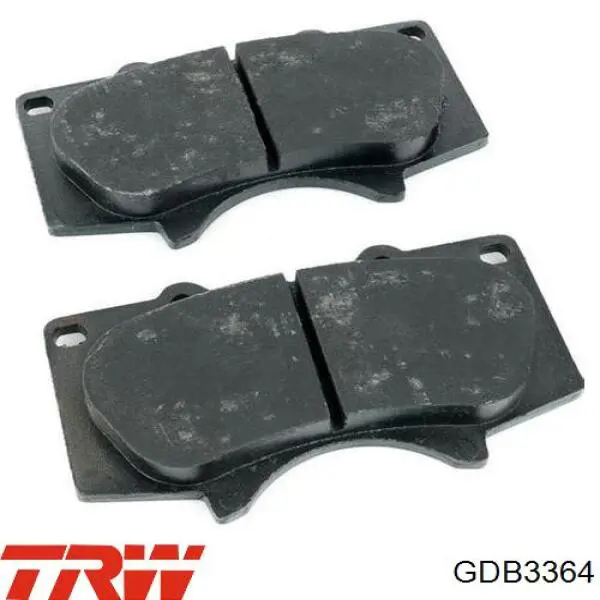 Тормозные колодки TRW GDB3364