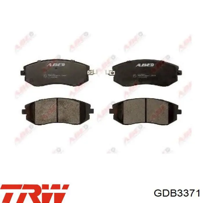 Колодки TRW GDB3371 цена, от 37.93 USD
