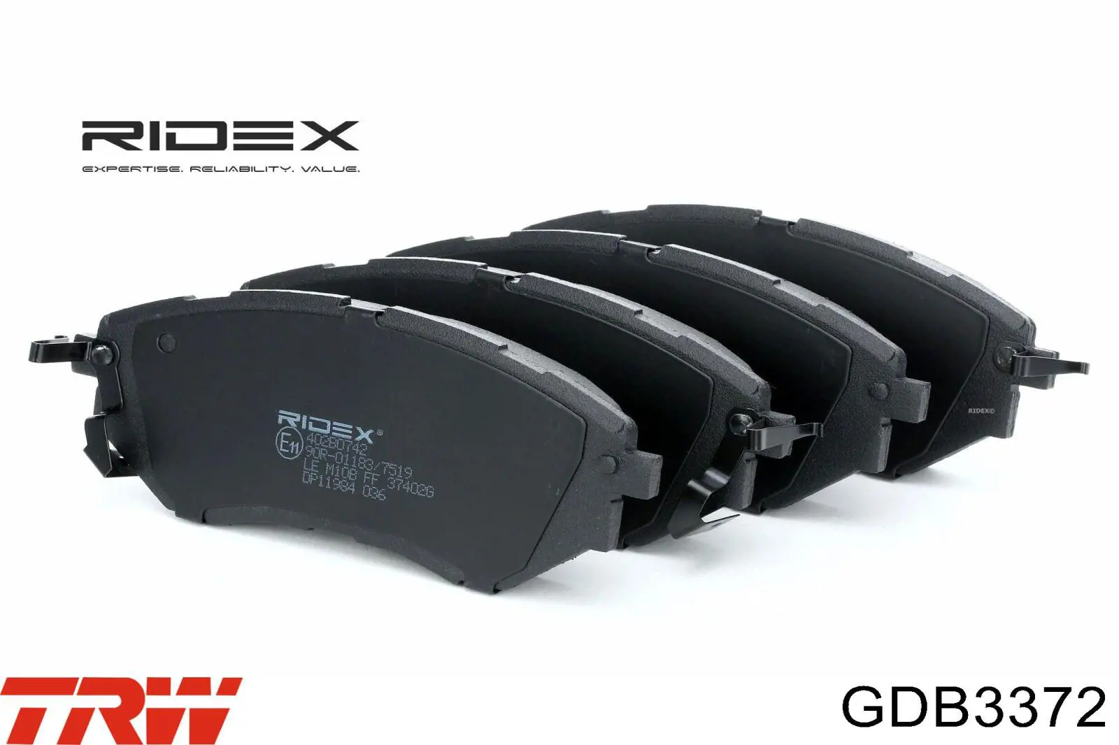 Колодки TRW GDB3372 цена, от 44.92 USD