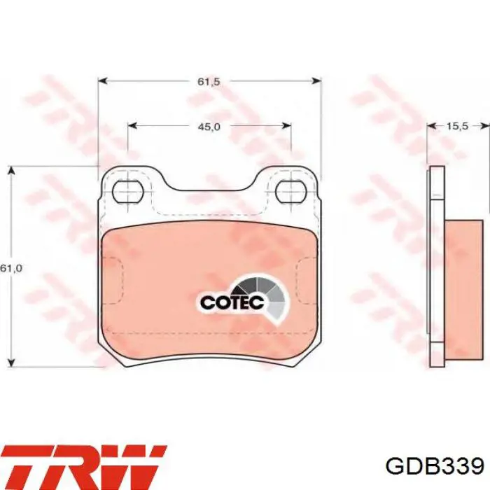Тормозные колодки Jurid/Bendix 571392B