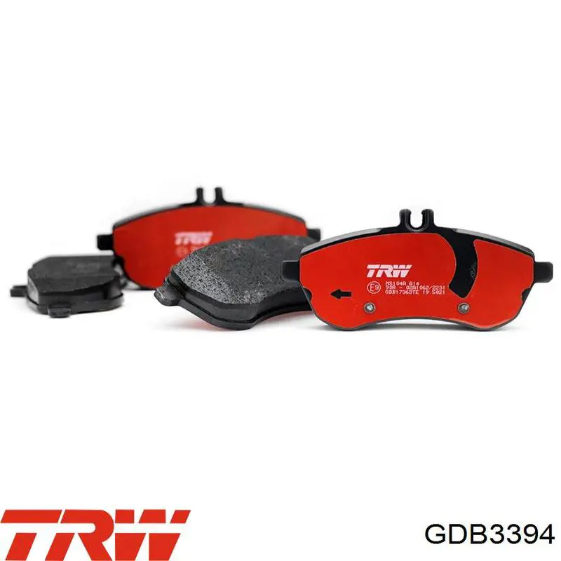 Колодки TRW GDB3394 цена, от 19.00 USD