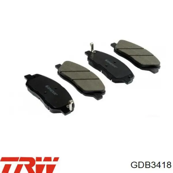 Купить GDB3418 TRW Колодки тормозные