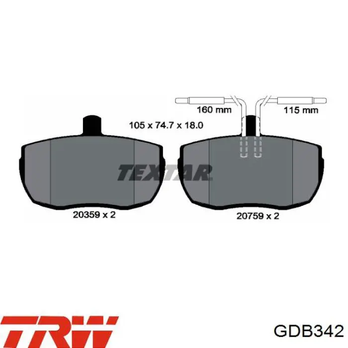 Колодки HELLA-PAGID T0559 цена, от 7.43 USD