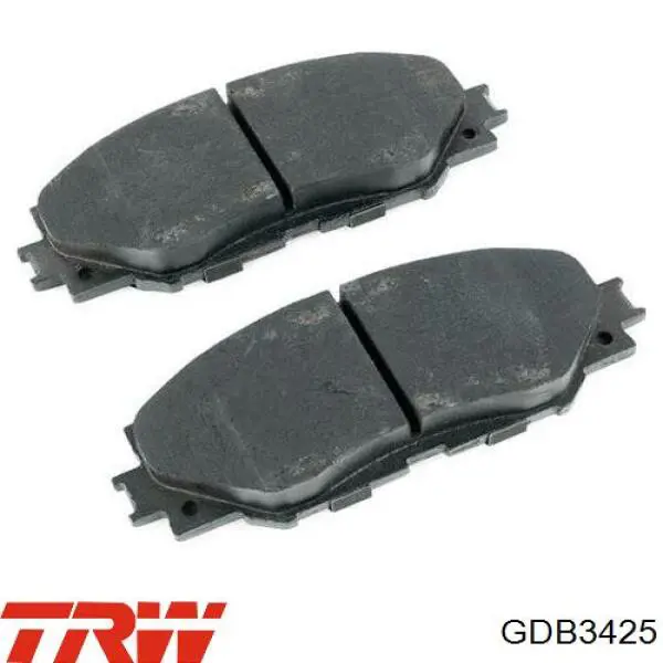 Купить GDB3425 TRW Колодки тормозные