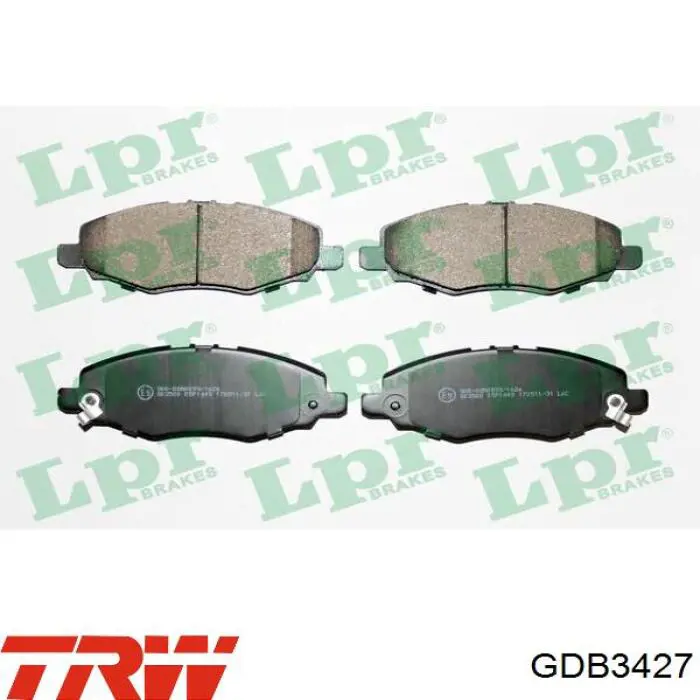 SP1412 Hi-q Колодки передние