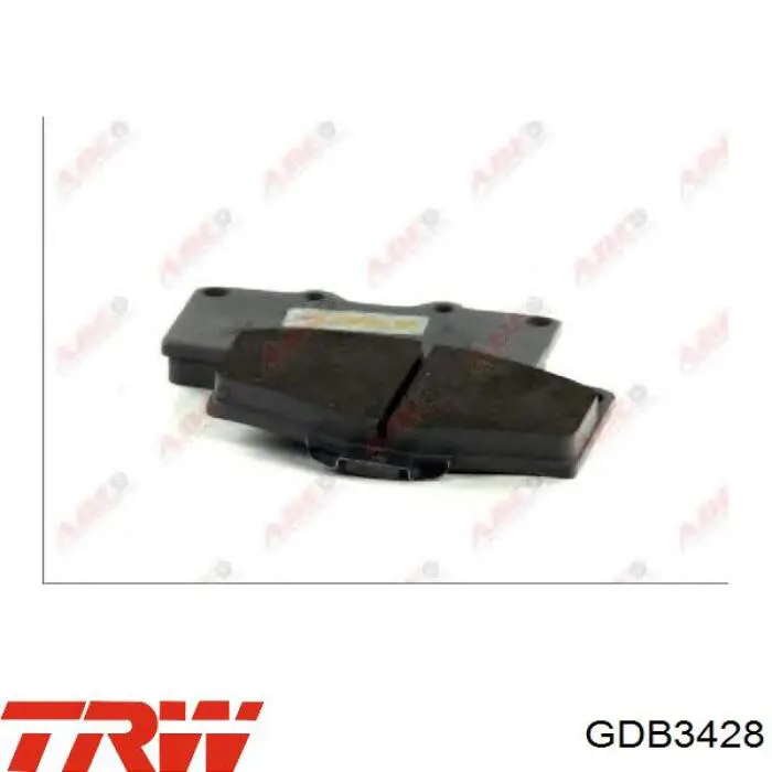 Купить GDB3428 TRW Колодки тормозные