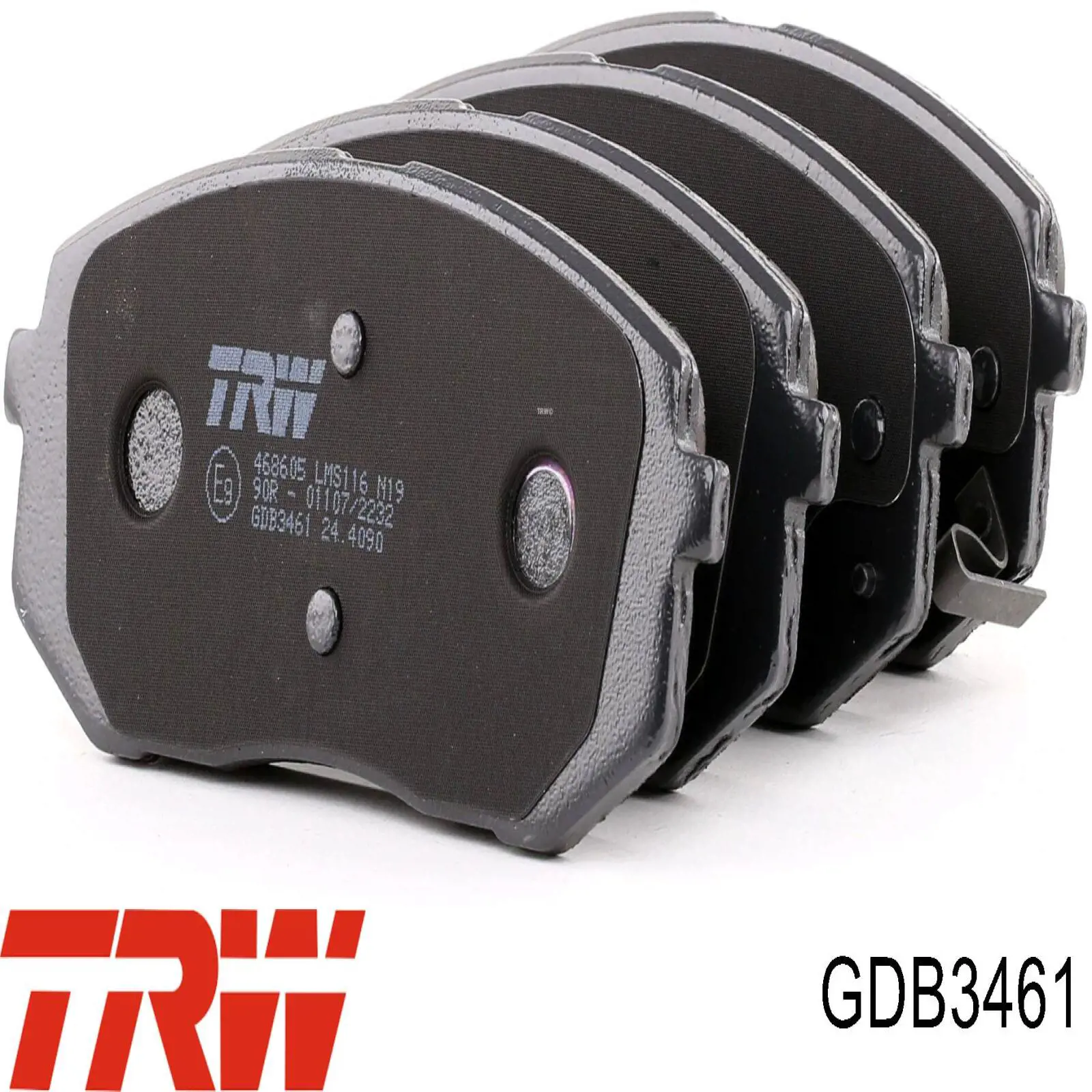 Купить GDB3461 TRW Колодки тормозные
