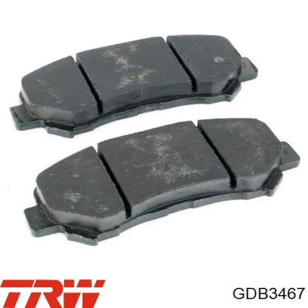 Тормозные колодки TRW GDB3467
