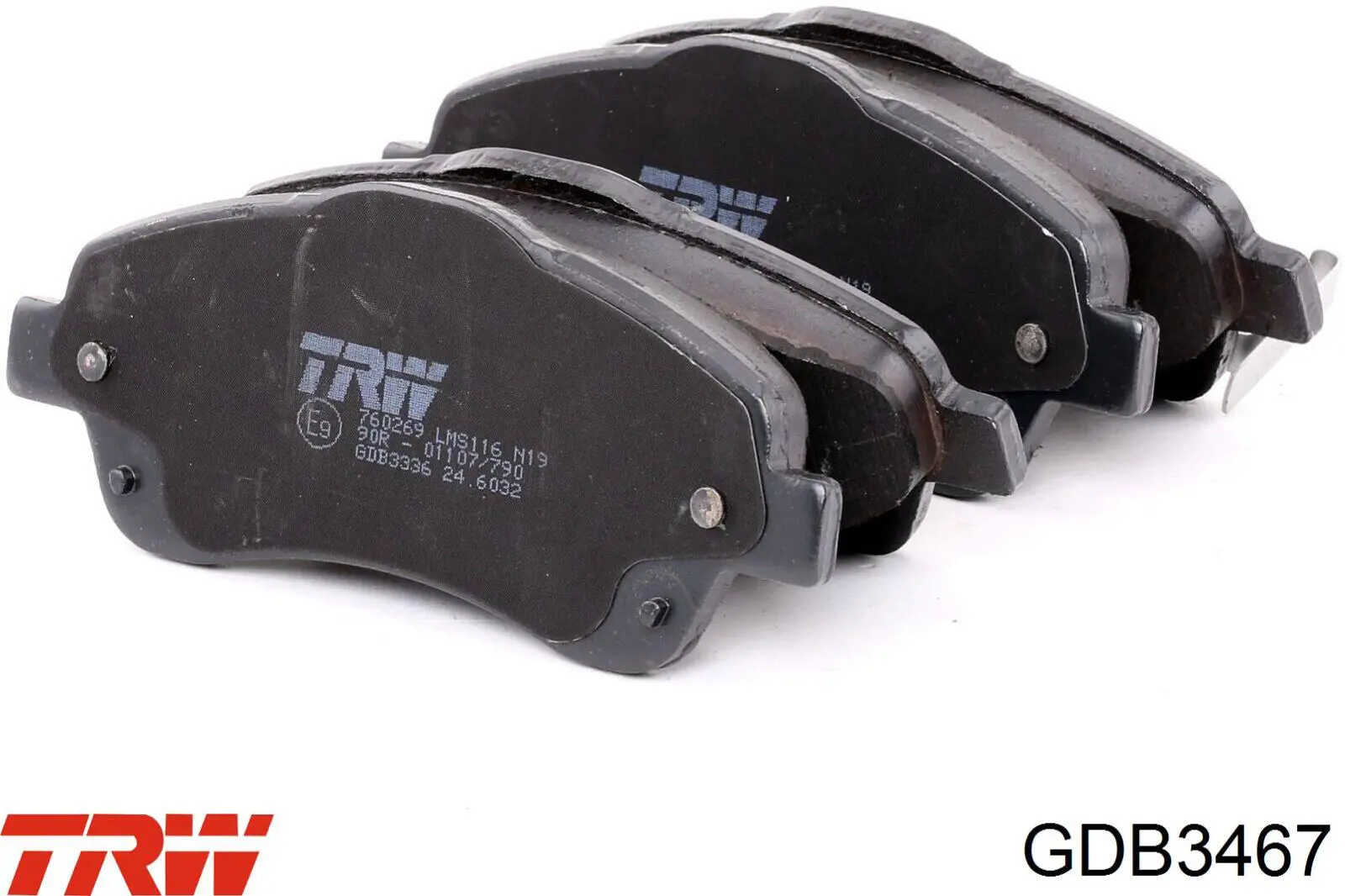 Колодки TRW GDB3467 цена, от 34.59 USD
