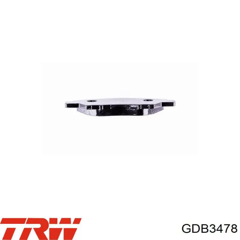 Колодки TRW GDB3478 цена, от 21.59 USD