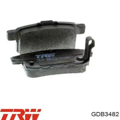 Задние дисковые колодки TRW GDB3482