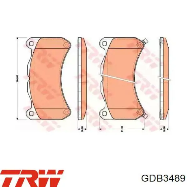 Купить BPDFD0015SET Signeda Колодки тормозные