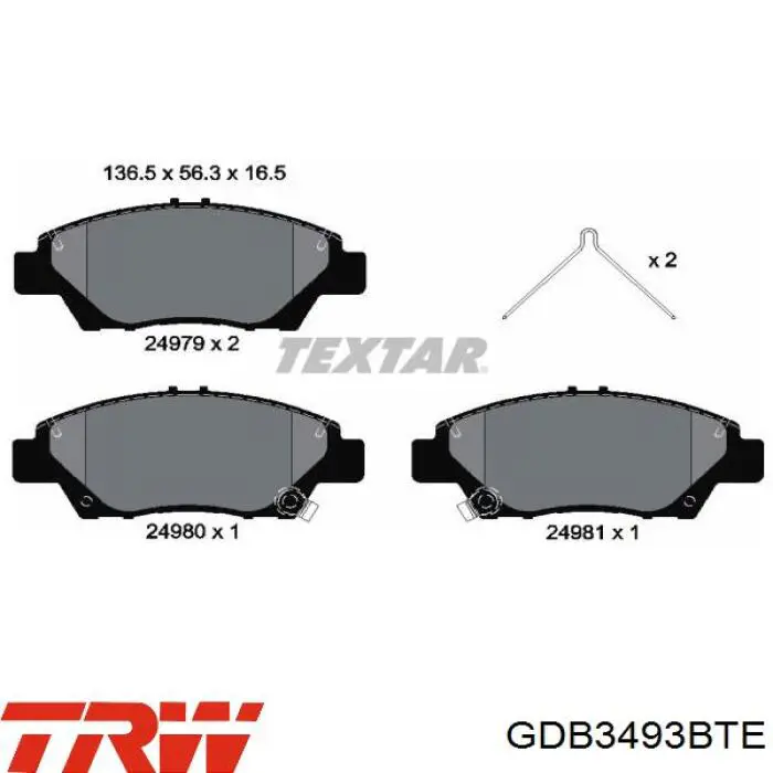 Купить 193007 Maxgear Колодки тормозные