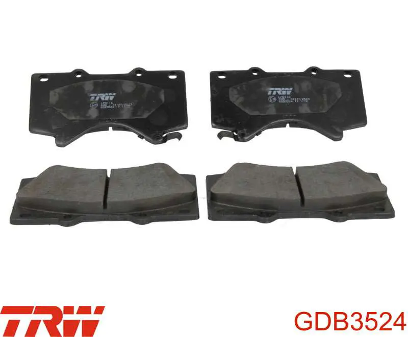 Колодки TRW GDB3524 цена, от 60.61 USD