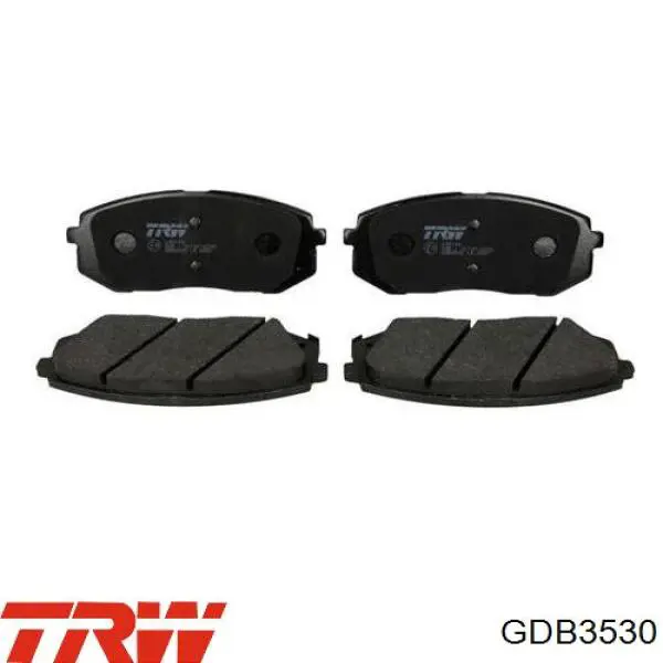 Купить GDB3530 TRW Колодки тормозные