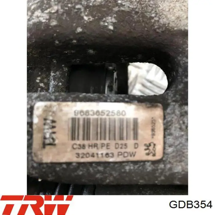 Купить GDB354 TRW Колодки тормозные