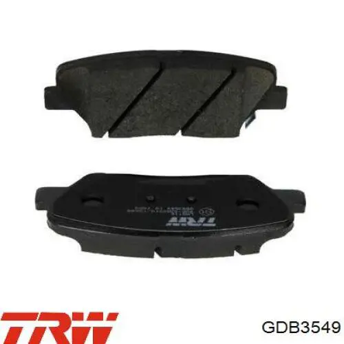 Тормозные колодки TRW GDB3549