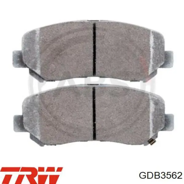 Тормозные колодки TRW GDB3562
