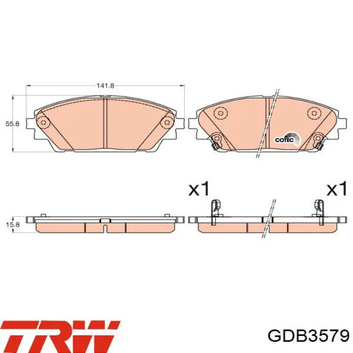 GDB3579 TRW