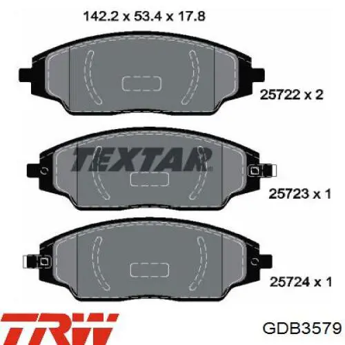 GDB3579 TRW