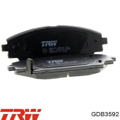 Тормозные колодки TRW GDB3592