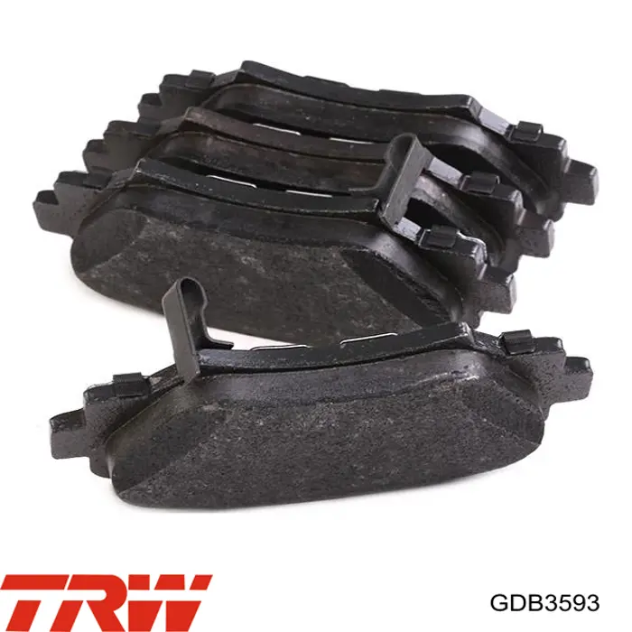 Купить GDB3593 TRW Колодки тормозные задние, дисковые