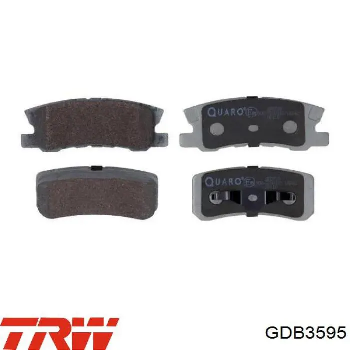 Колодки дисковые  TRW GDB3595 цена, от 28.28 USD