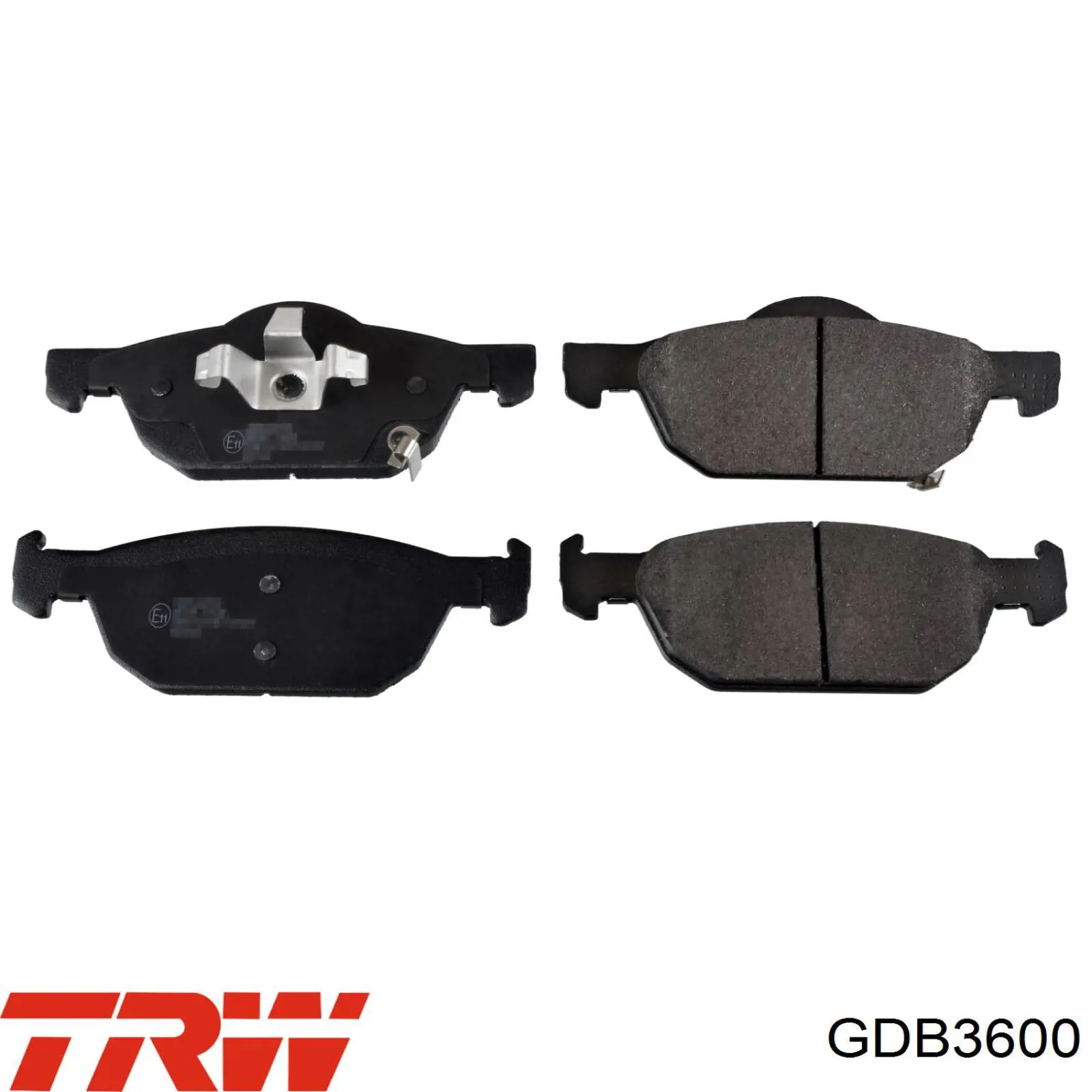 Передние тормозные колодки P28076X Brembo