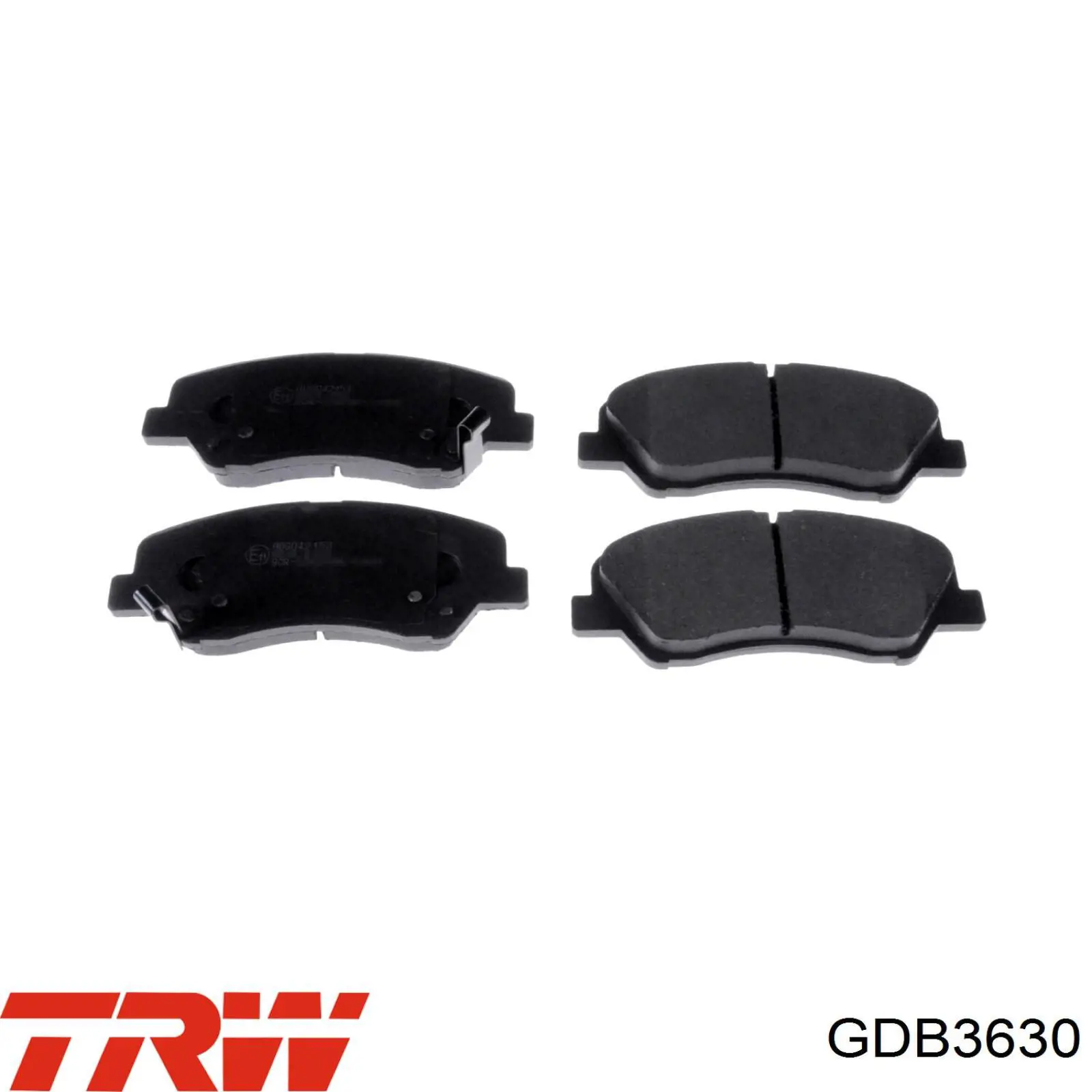 Купить GDB3630 TRW Колодки тормозные