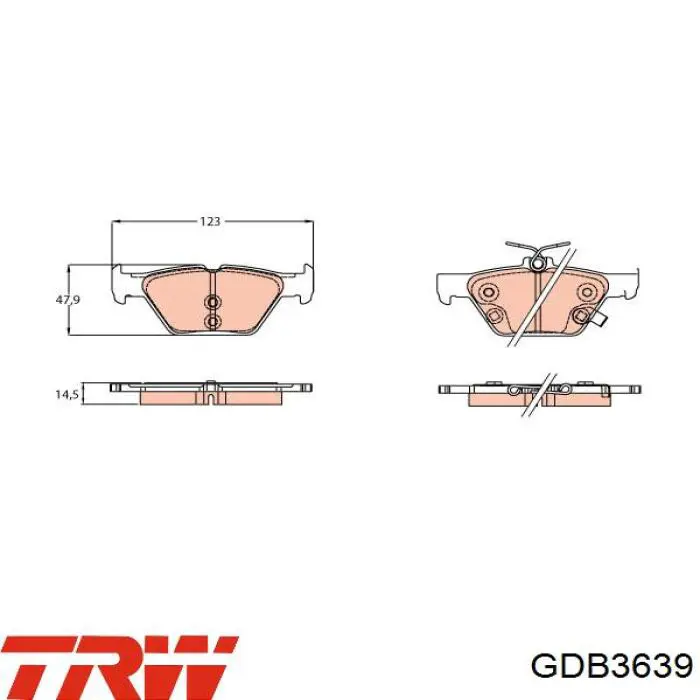 Колодки дисковые  Power Stop 161808 цена, от 41.74 USD
