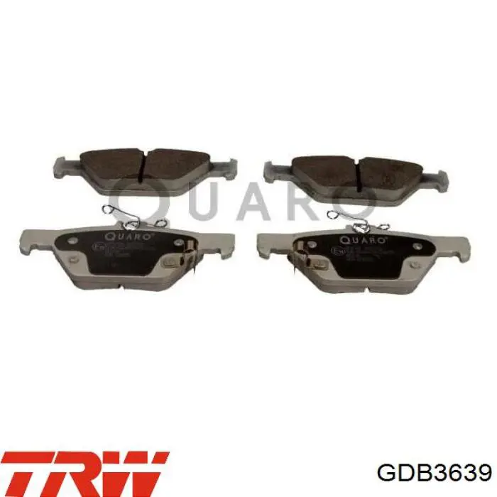 50005011 Profit Sapatas do freio traseiras de disco