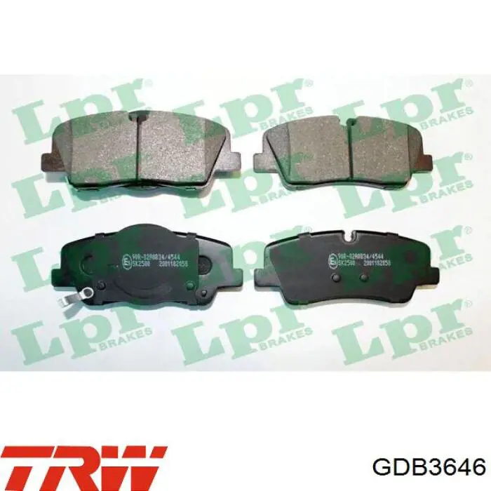 Задние тормозные колодки 35212 ABS
