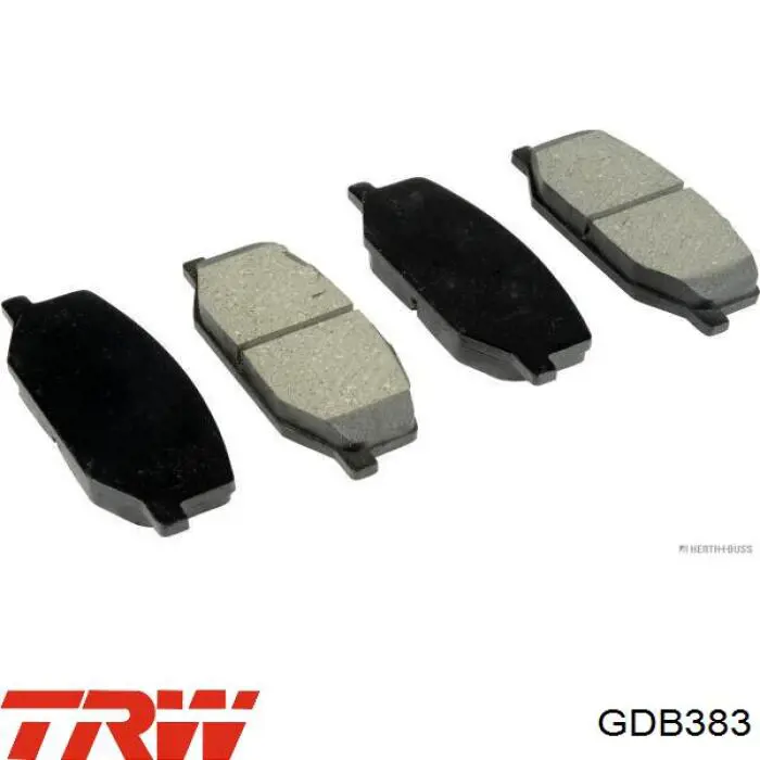 Тормозные колодки TRW GDB383