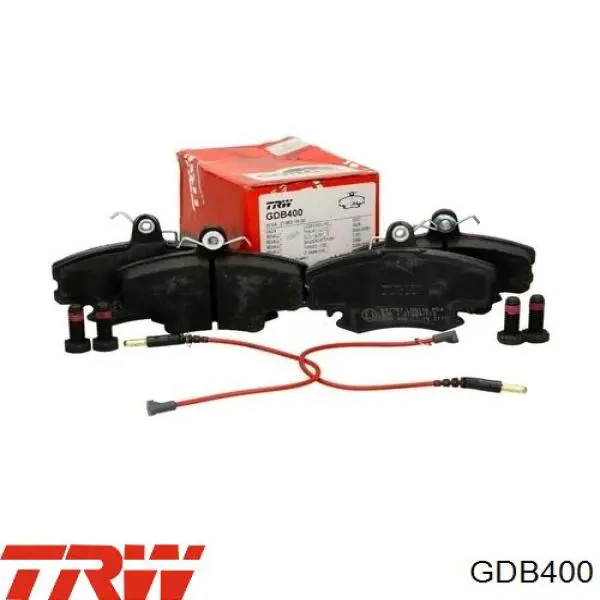 Передние тормозные колодки GDB400 TRW