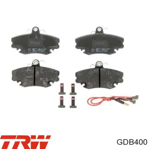 GDB400 TRW Колодки передние
