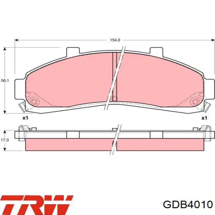 Купить ZX652 Wagner Колодки тормозные