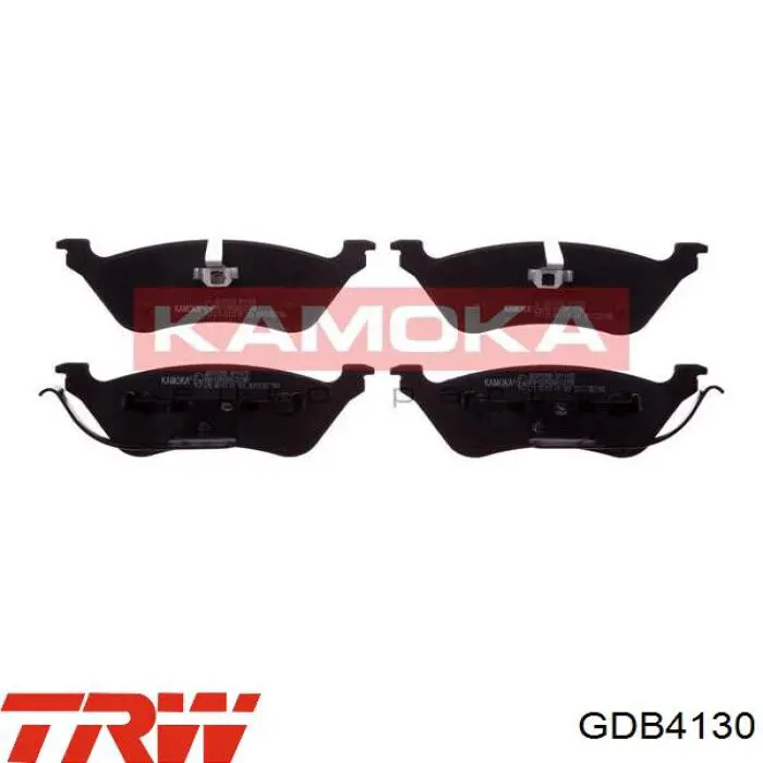 Купить GDB4130 TRW Колодки тормозные задние, дисковые