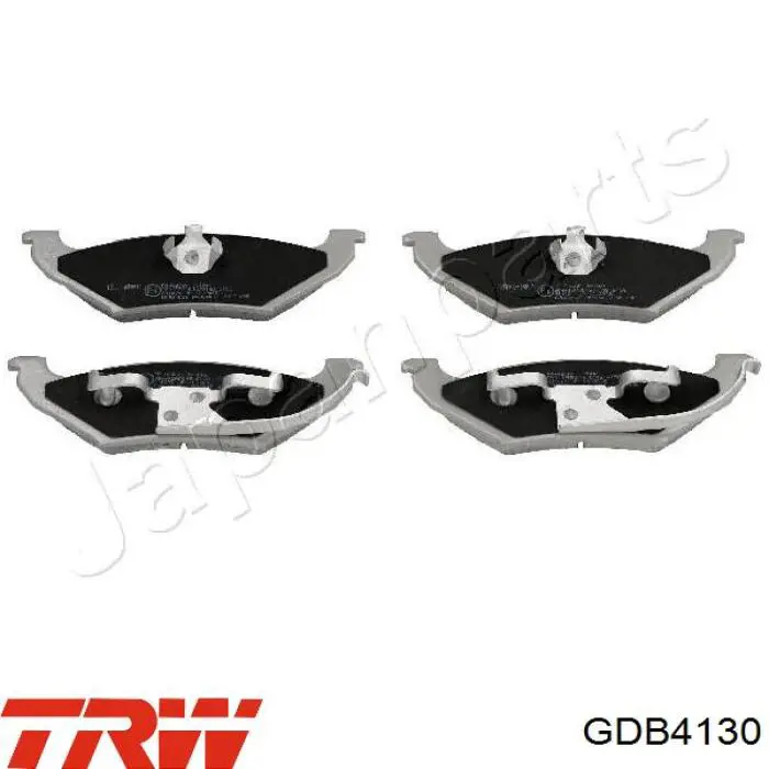 Задние тормозные колодки GDB4130 TRW