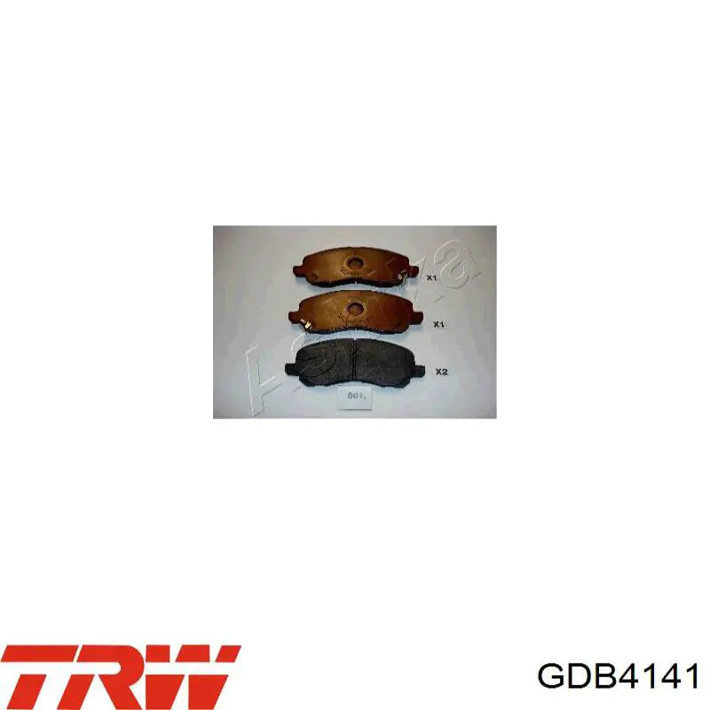 Колодки TRW GDB4141 цена, от 36.22 USD