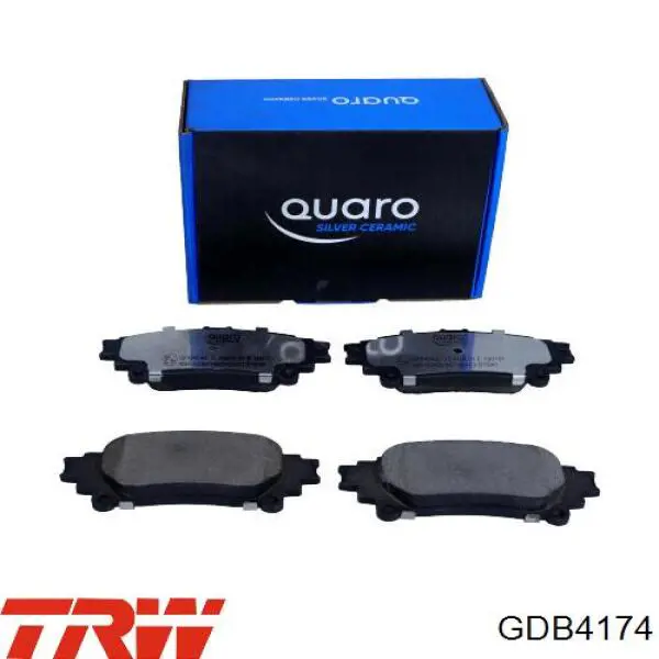 Колодки дисковые  TRW GDB4174 цена, от 34.21 USD