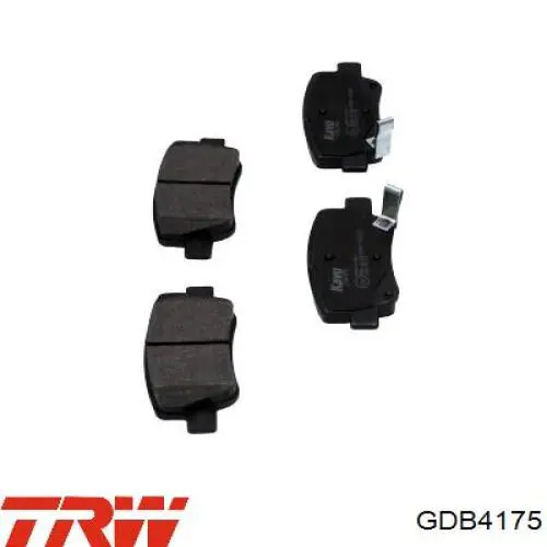 Задние дисковые колодки TRW GDB4175