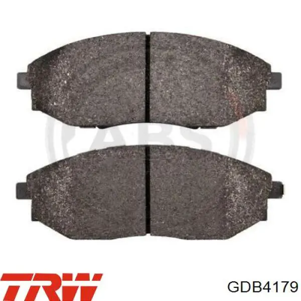 Купить GDB4179 TRW Колодки тормозные