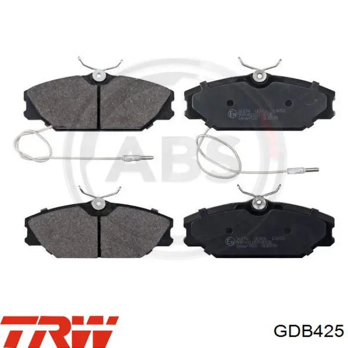 Колодки TRW GDB425 цена, от 13.76 USD