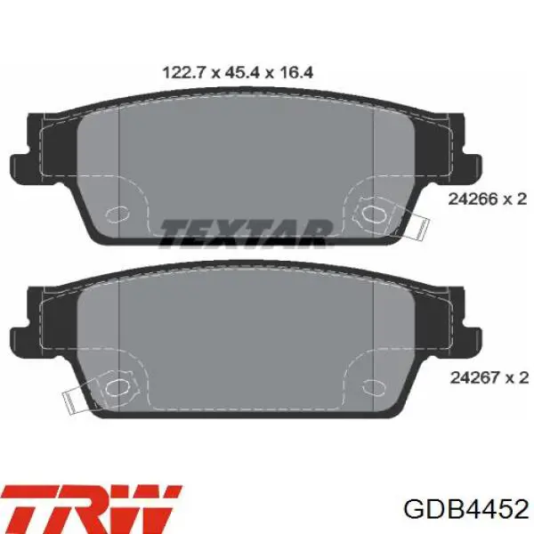 Колодки дисковые  Nibk PN0625 цена, от 44.45 USD