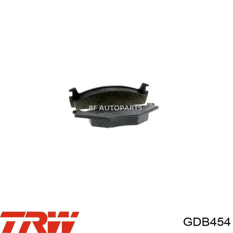 Купить GDB454 TRW Колодки тормозные